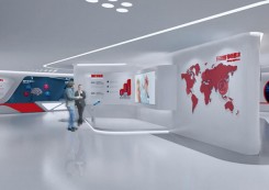 東營醫療展廳效果圖